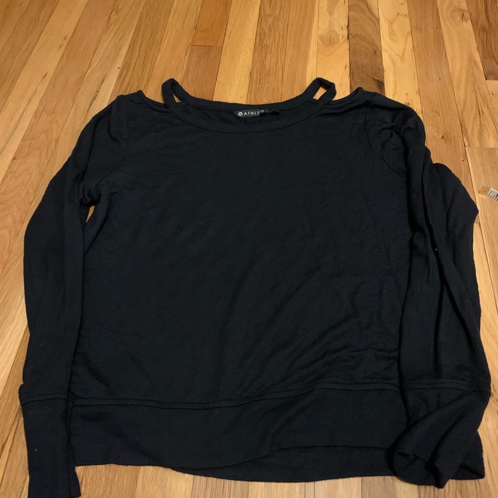 Cold shoulder sweatshirt